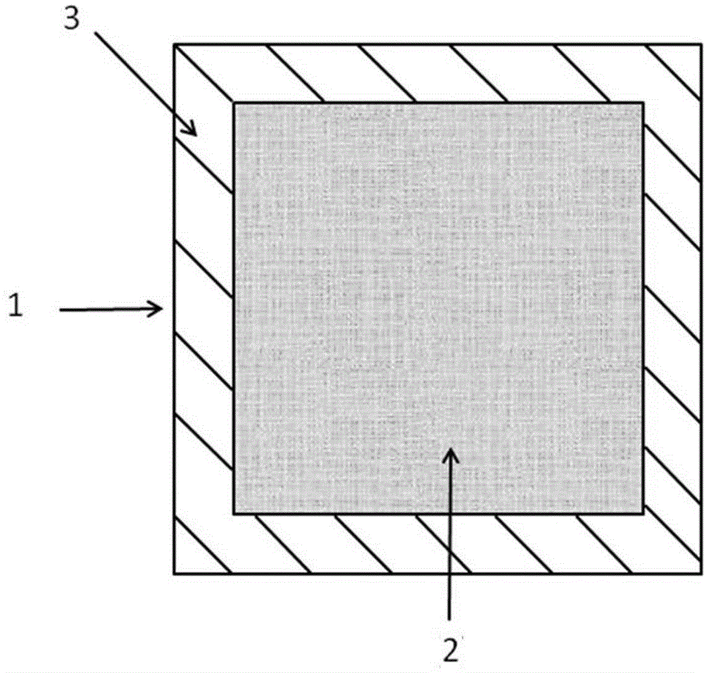 Fuel cell electrode structure and preparation method thereof