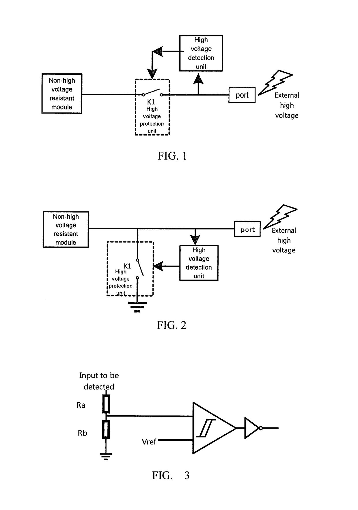 Method of and device for protecting USB type-c interface chip when cc pins thereof being at high voltage