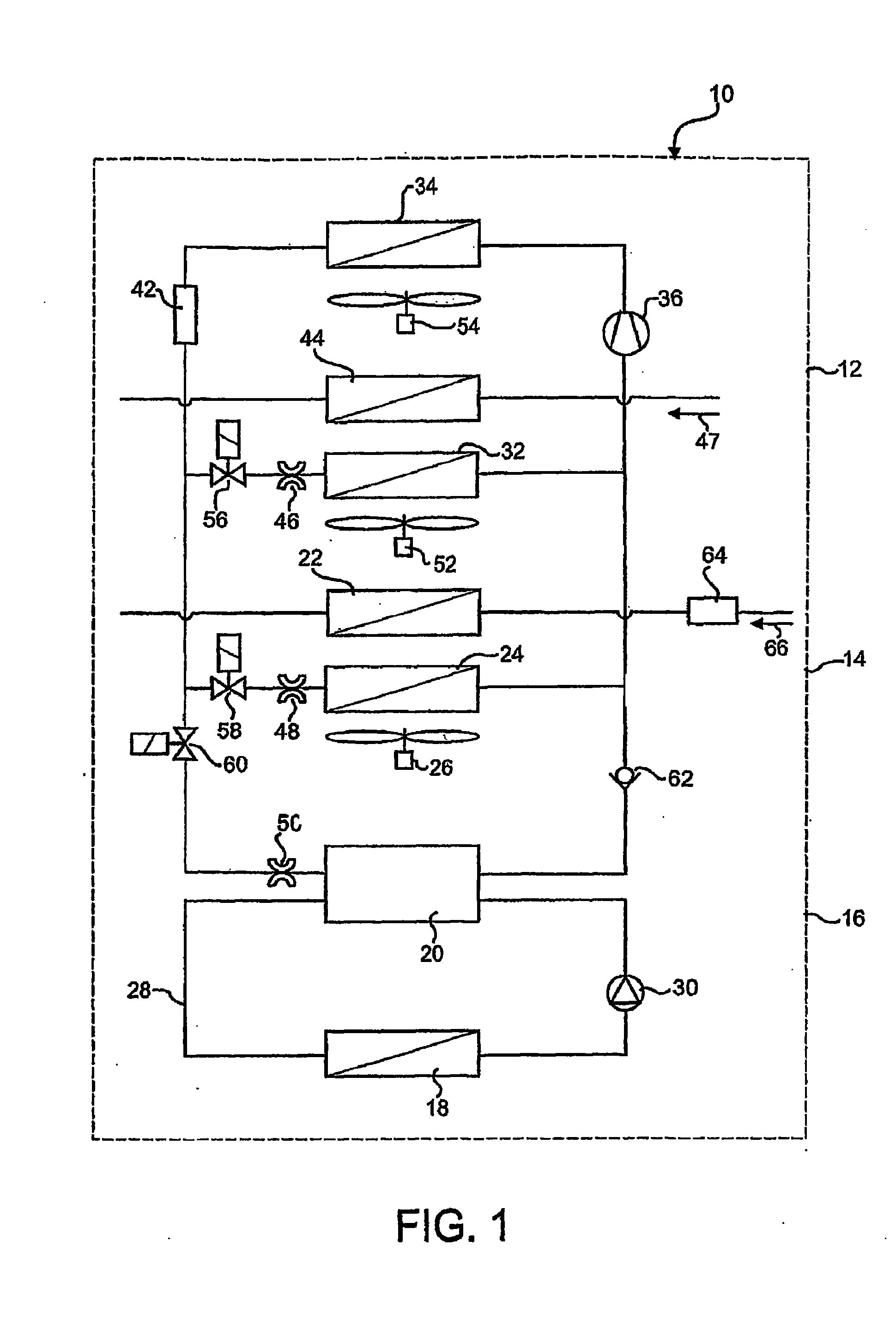 Heating and air-conditioning system for a motor vehicle