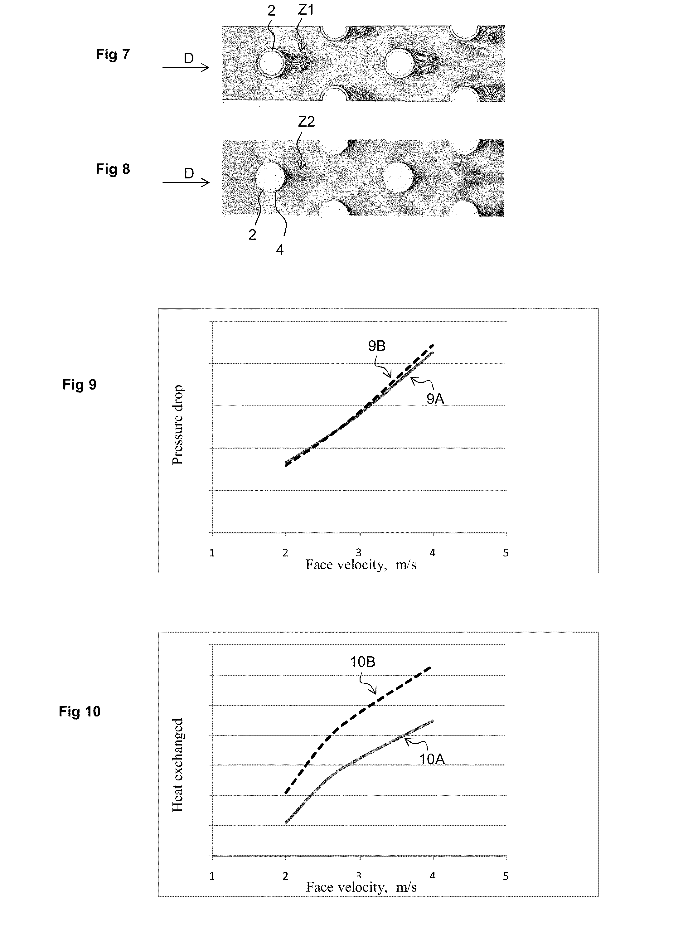 Heat exchanger comprising tubes with grooved fins