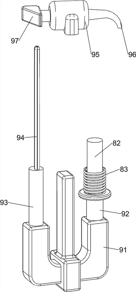 Energy-saving and environment-friendly liquid wallpaper diluting device