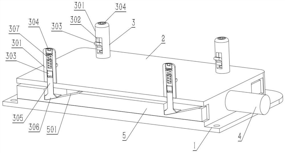 Fixing device for metal machining