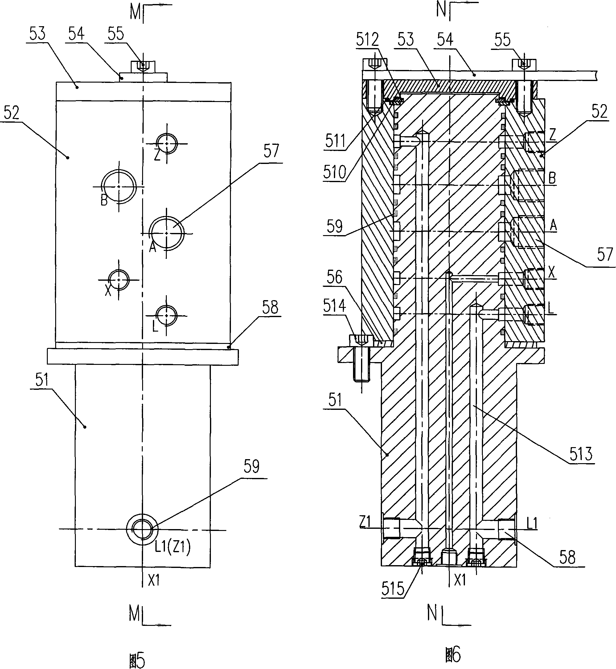 Vehicle complete fluid pressure turning drive bridge