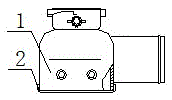 A collecting chamber and its production method, and an automobile radiator and its production method