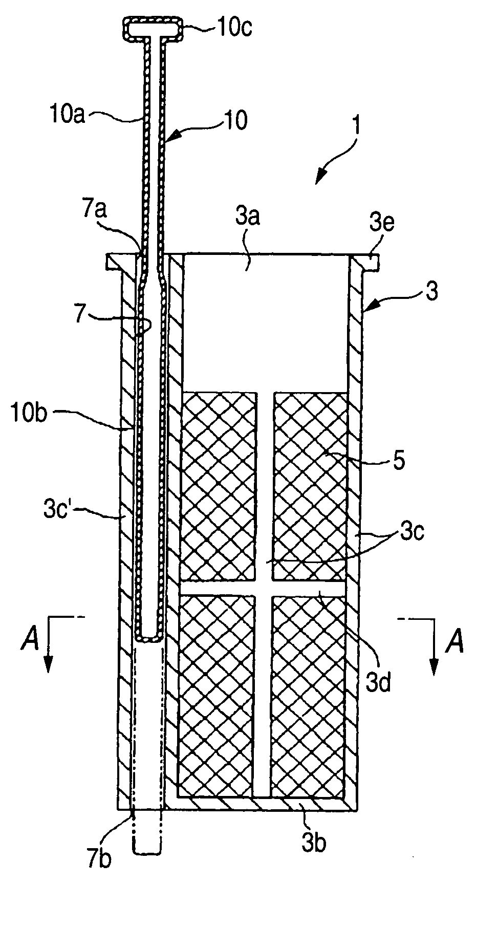 Strainer for oil supply mouth