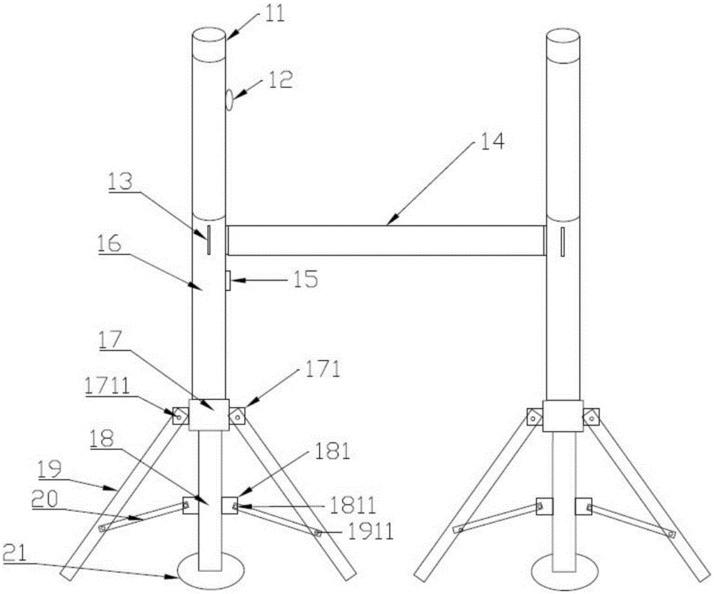 Portable intelligent alarm fence and human proximity detection method