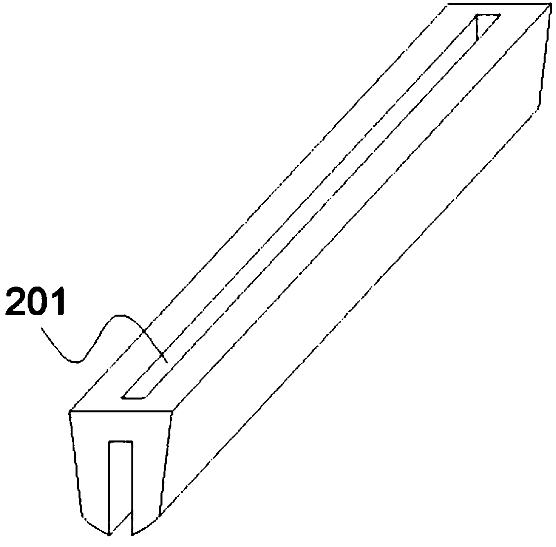 Novel cloth folding machine