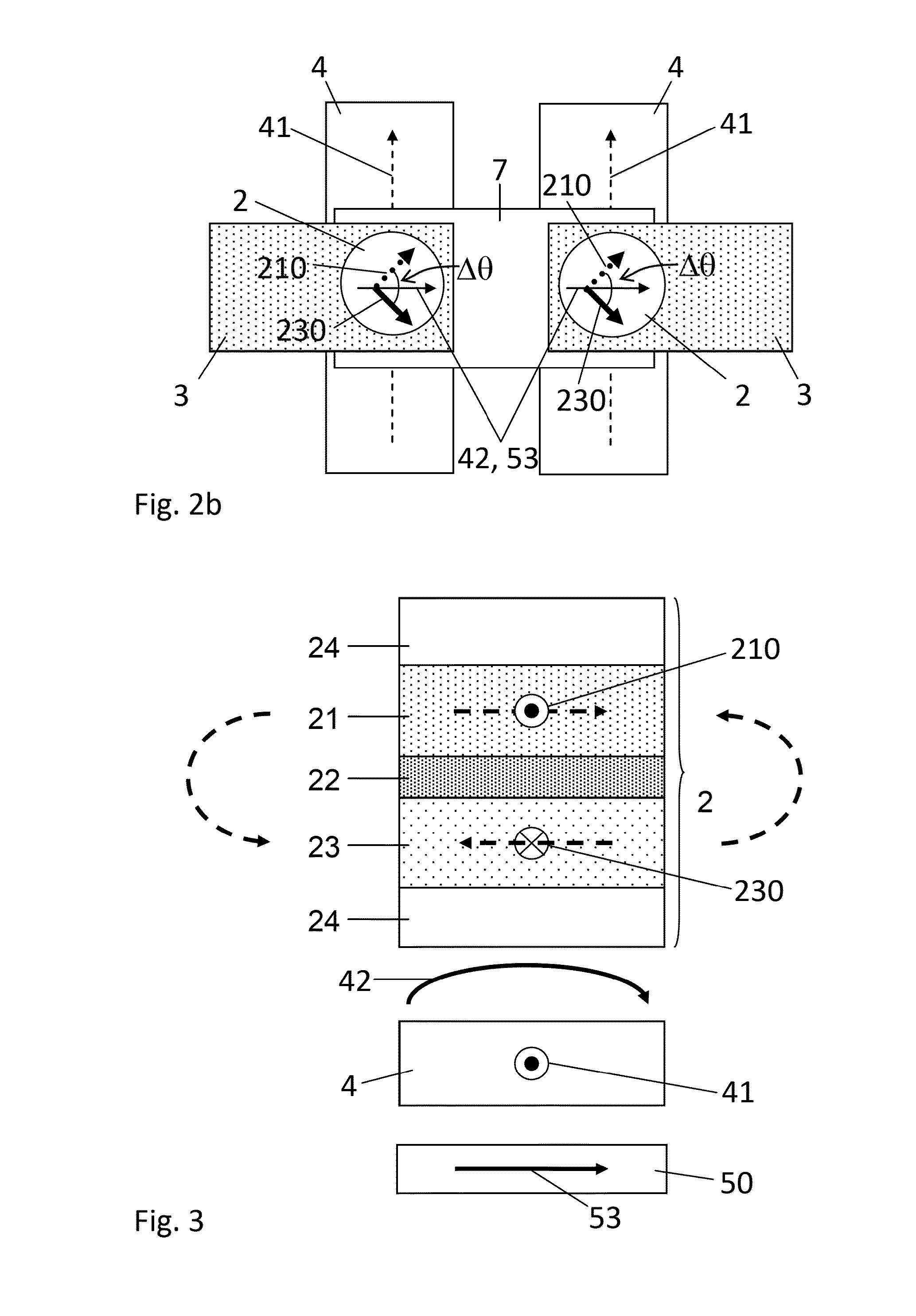 Magnetic logic unit (MLU) cell and amplifier having a linear magnetic signal