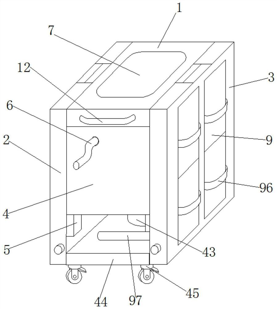 Folding whole-body combined rehabilitation bed