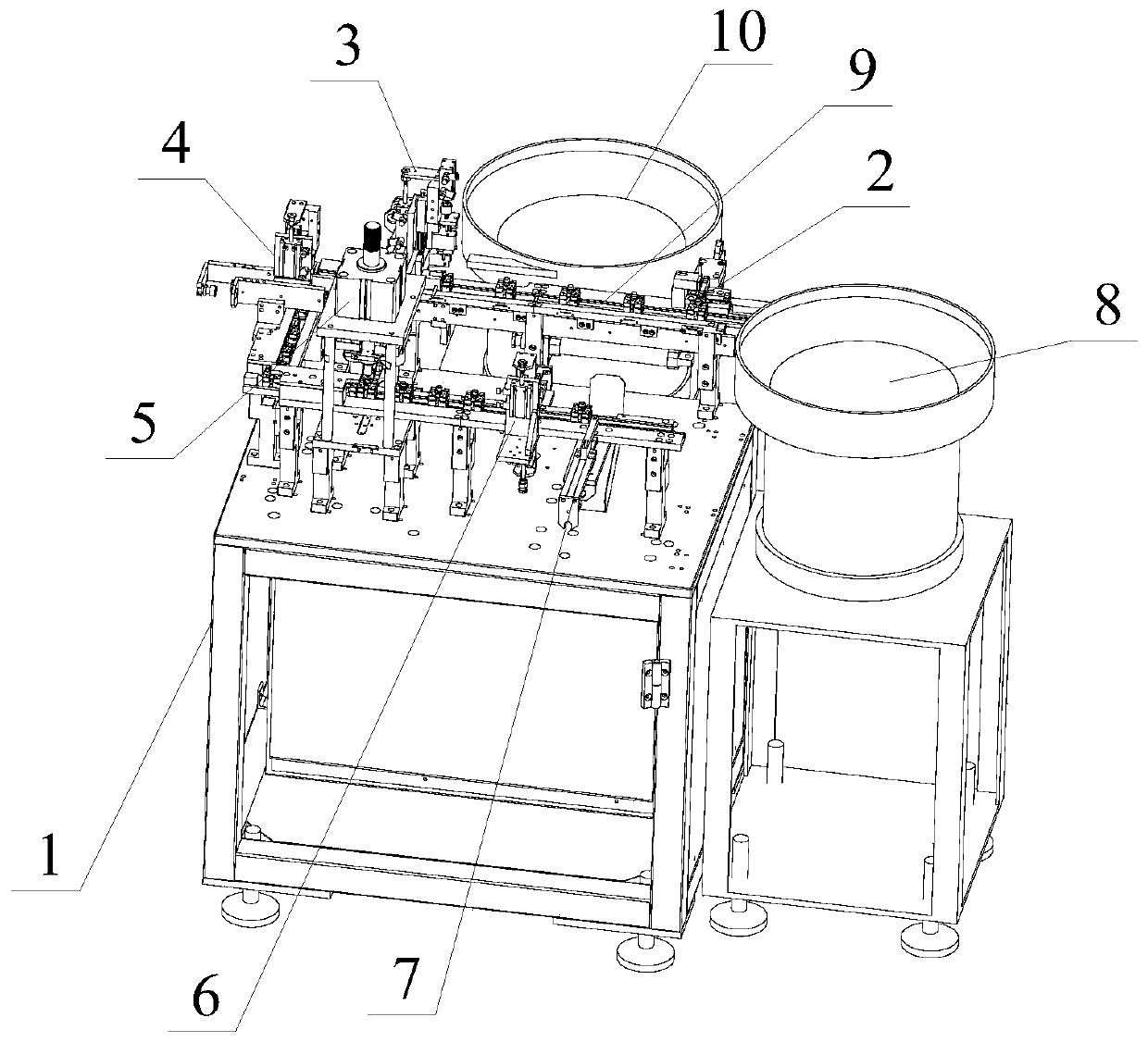 A kind of interface automatic assembly equipment