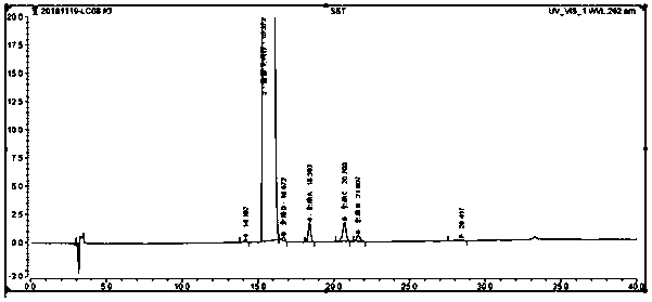 Detection method for mexiletine hydrochloride associated substances