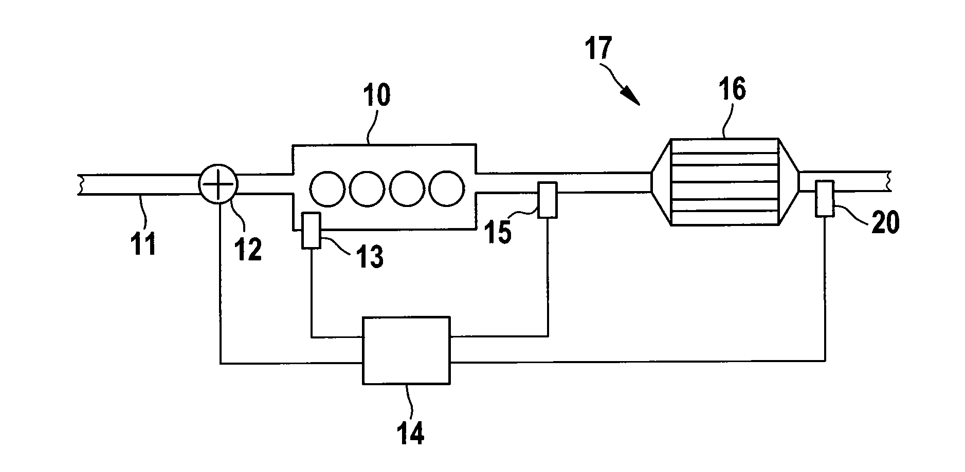 Method and apparatus for the self-diagnosis of an exhaust gas probe