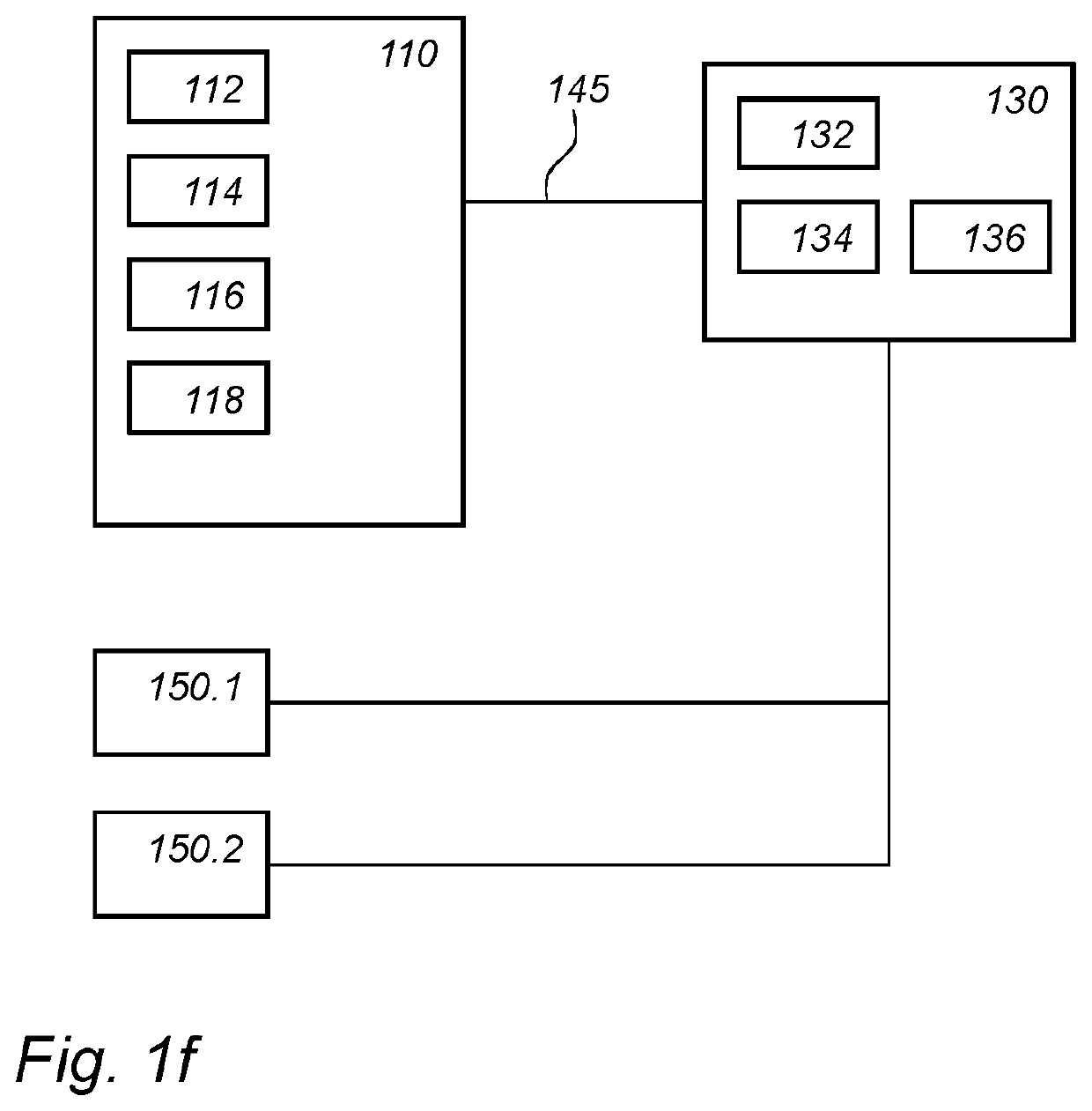 Electronic beacon for a localization system