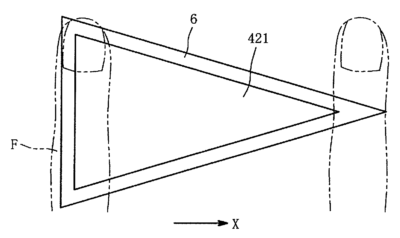 Input device, and multi-function peripheral