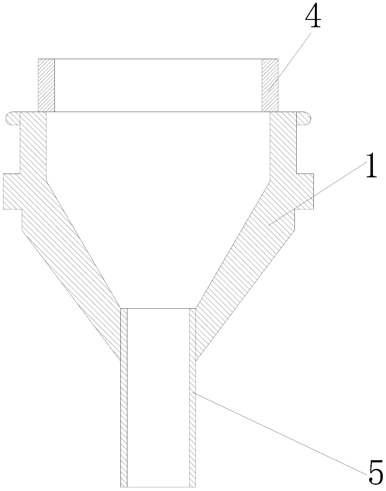 Injection mold convenient for regulating diameter of cable sheath