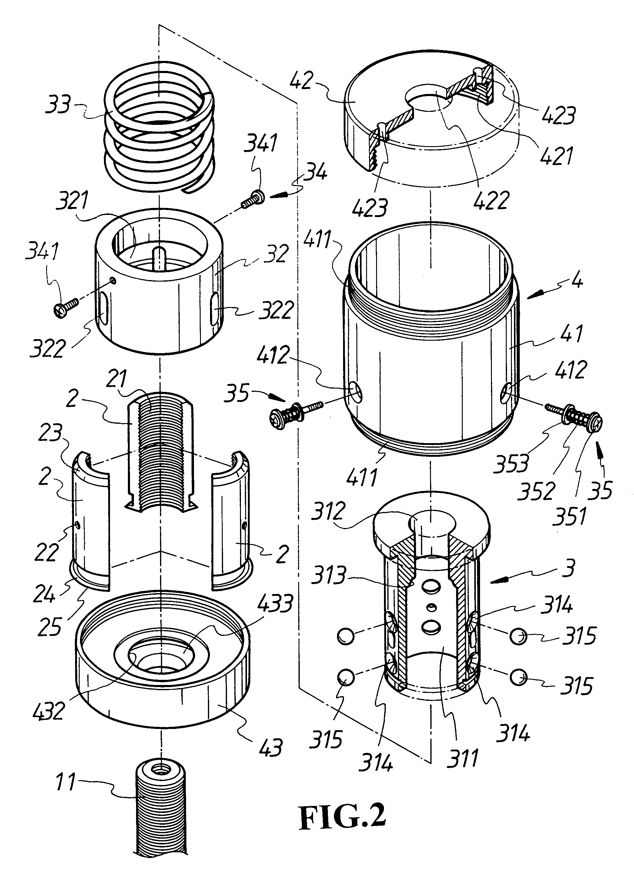 Adjustable support foot