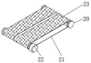 Automatic-sticking anti-slip tape device