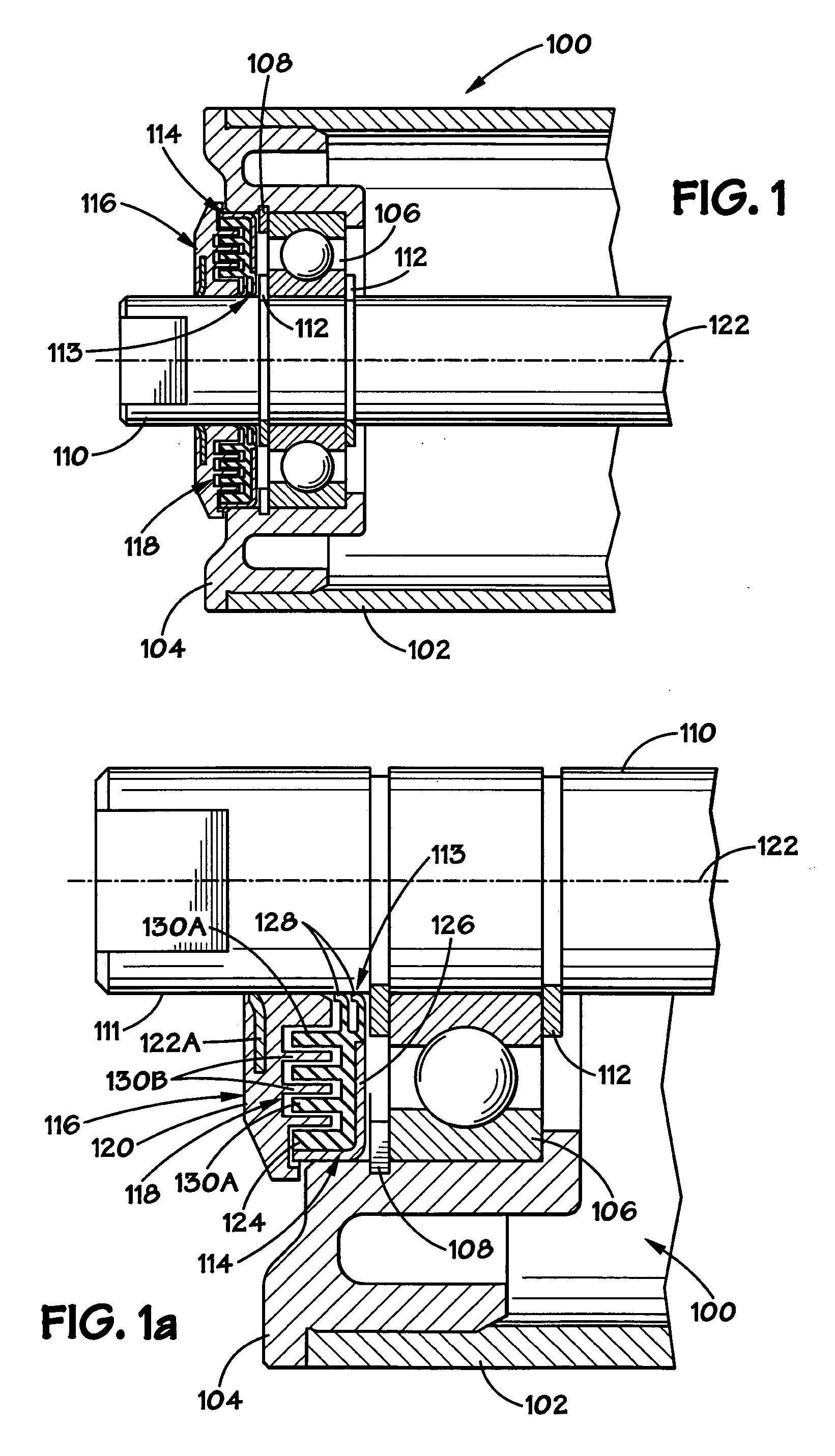 Combination labyrinth and lip seal for idler rollers