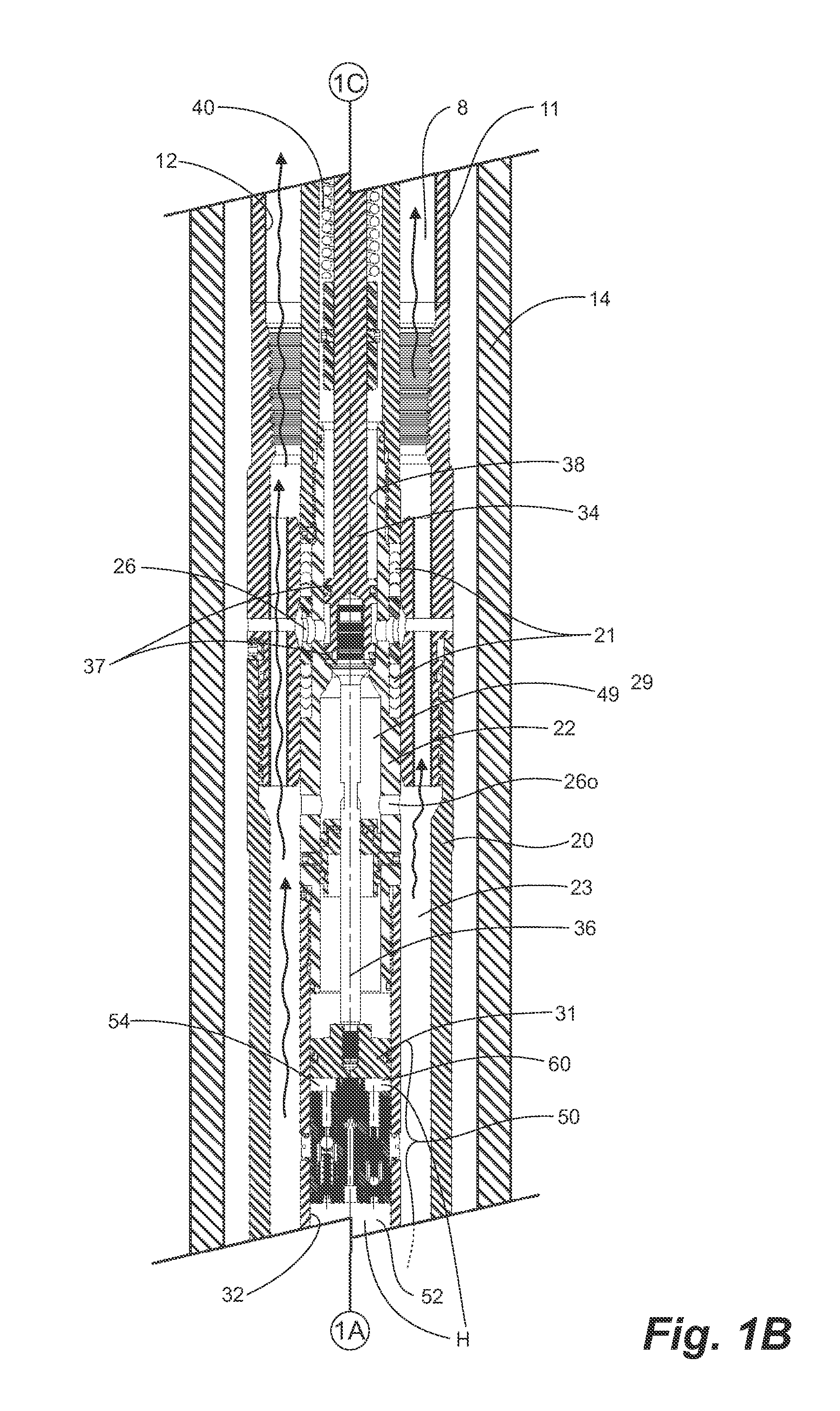 Pressure range delimited valve with close assist