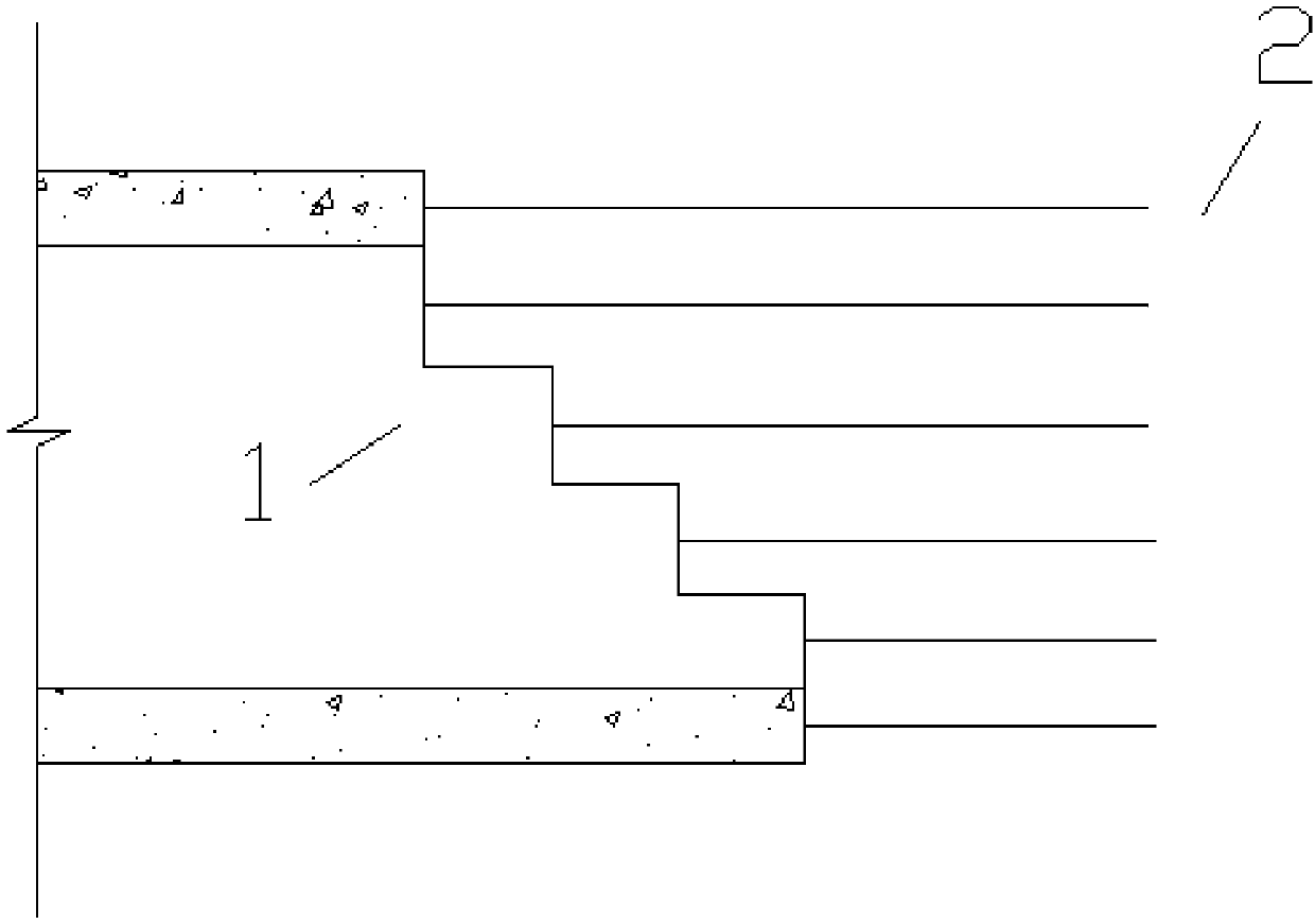 Prefabricated pipe gallery and cast-in-place pipe gallery connection waterproof structure and construction method