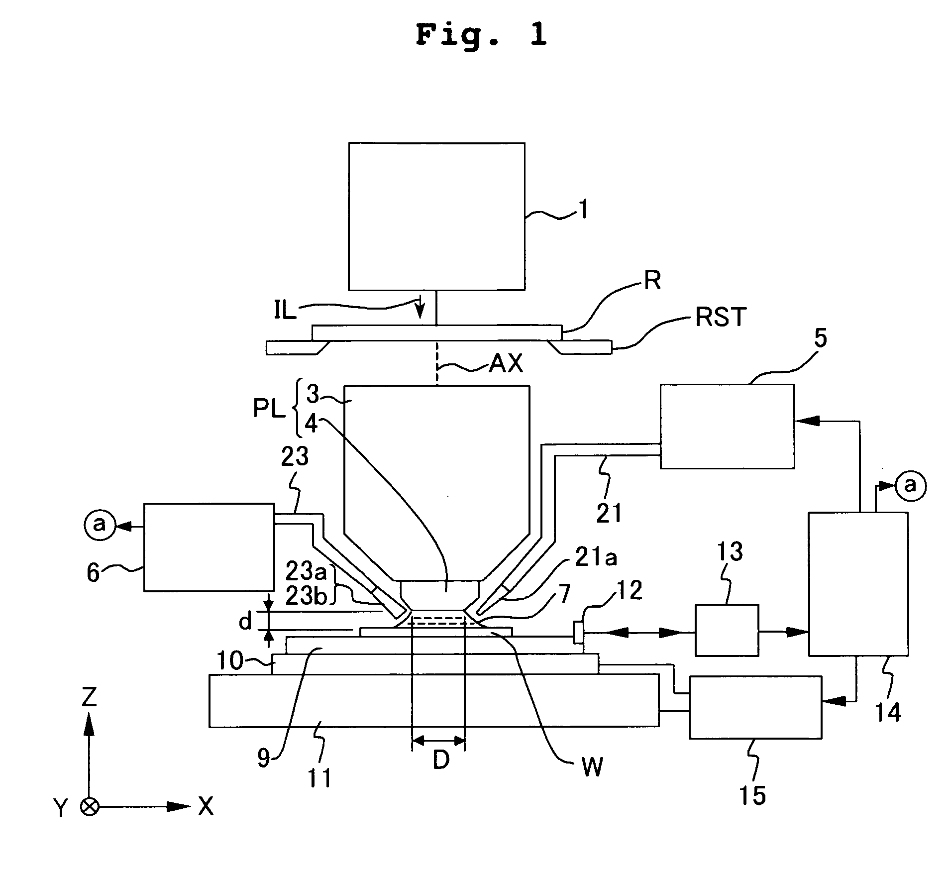 Optical element and projection exposure apparatus based on use of the optical element