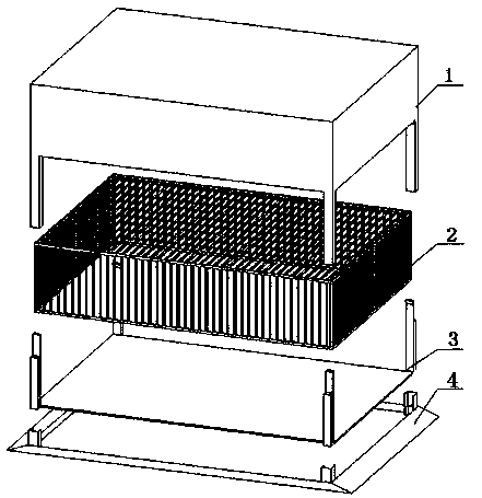 Mouse glue board placement box with anti-escape function