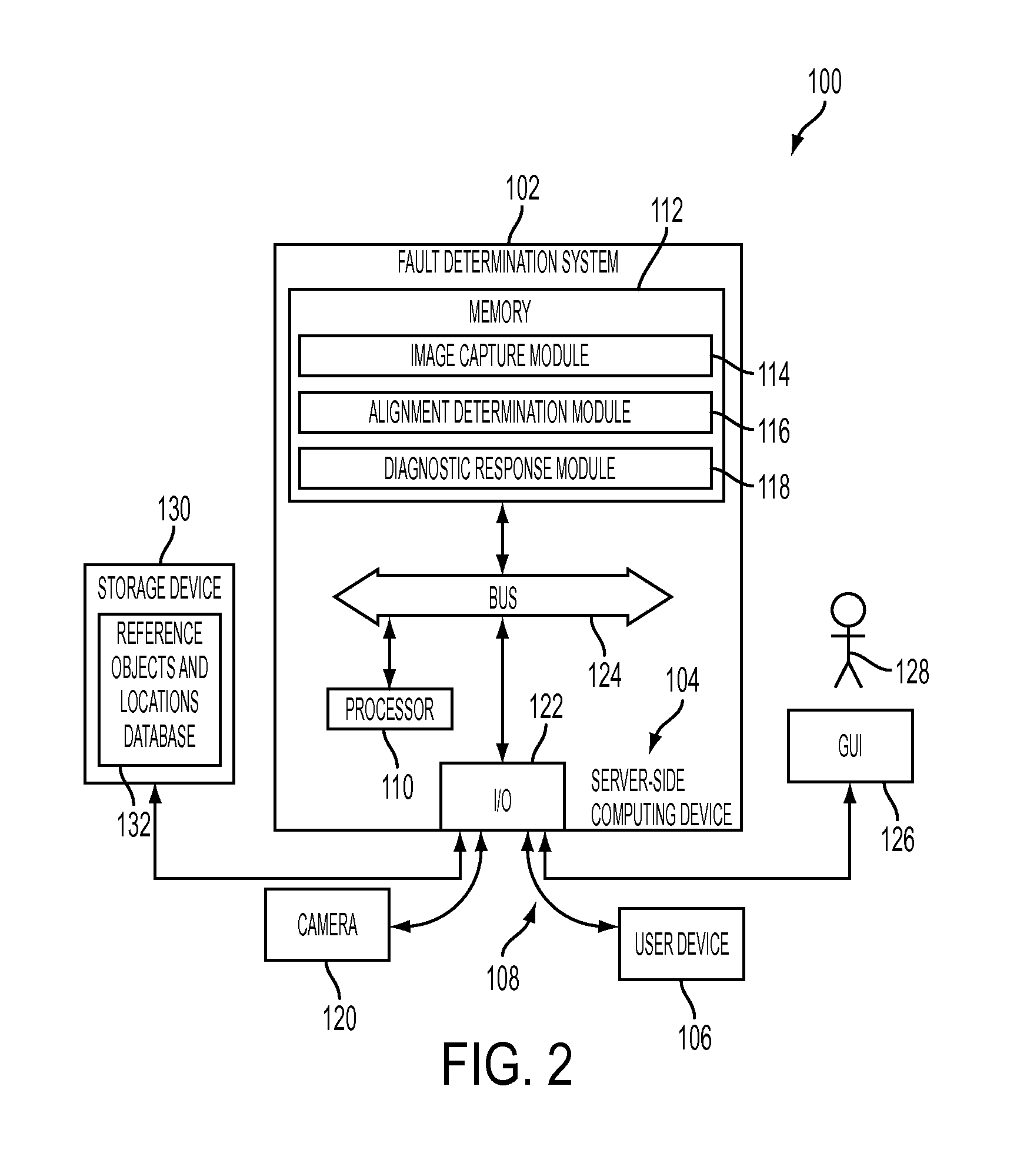 Intelligent use of scene and test pattern analyses for traffic camera diagnostics