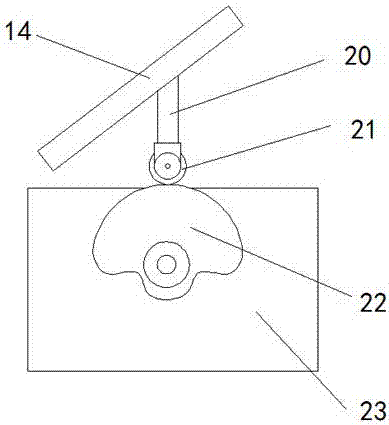 Bamboo smashing device with drying function