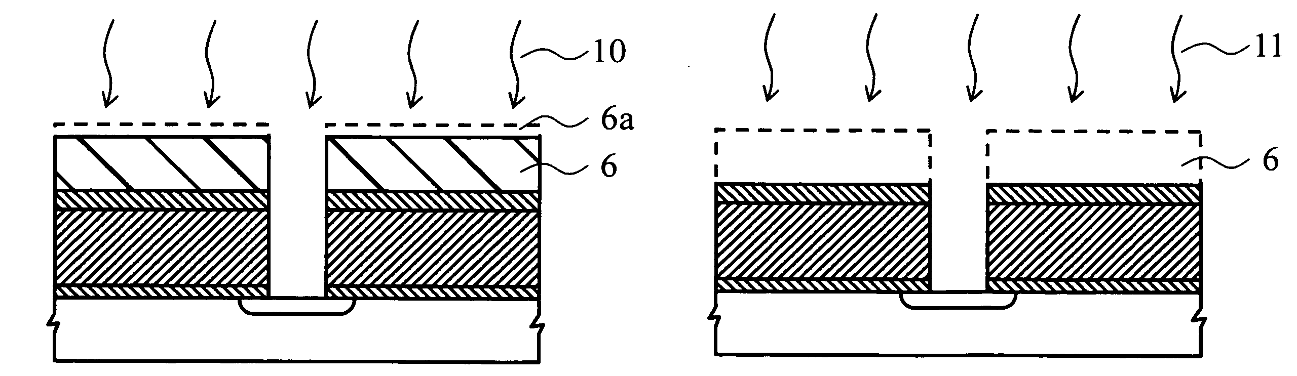 Method of removing resist, semiconductor device thereby and method of manufacturing a semiconductor device