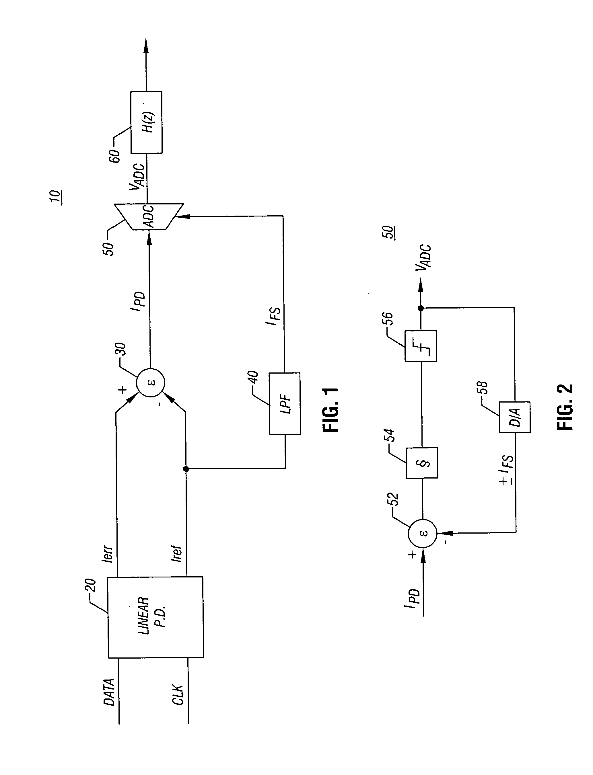 Calibrating a phase detector and analog-to-digital converter offset and gain