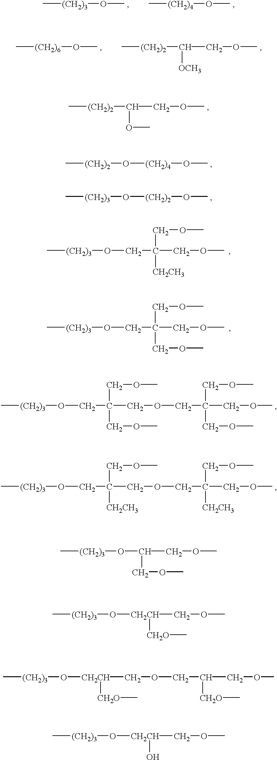 Siloxane-containing compositions curable by radiation to silicone elastomers