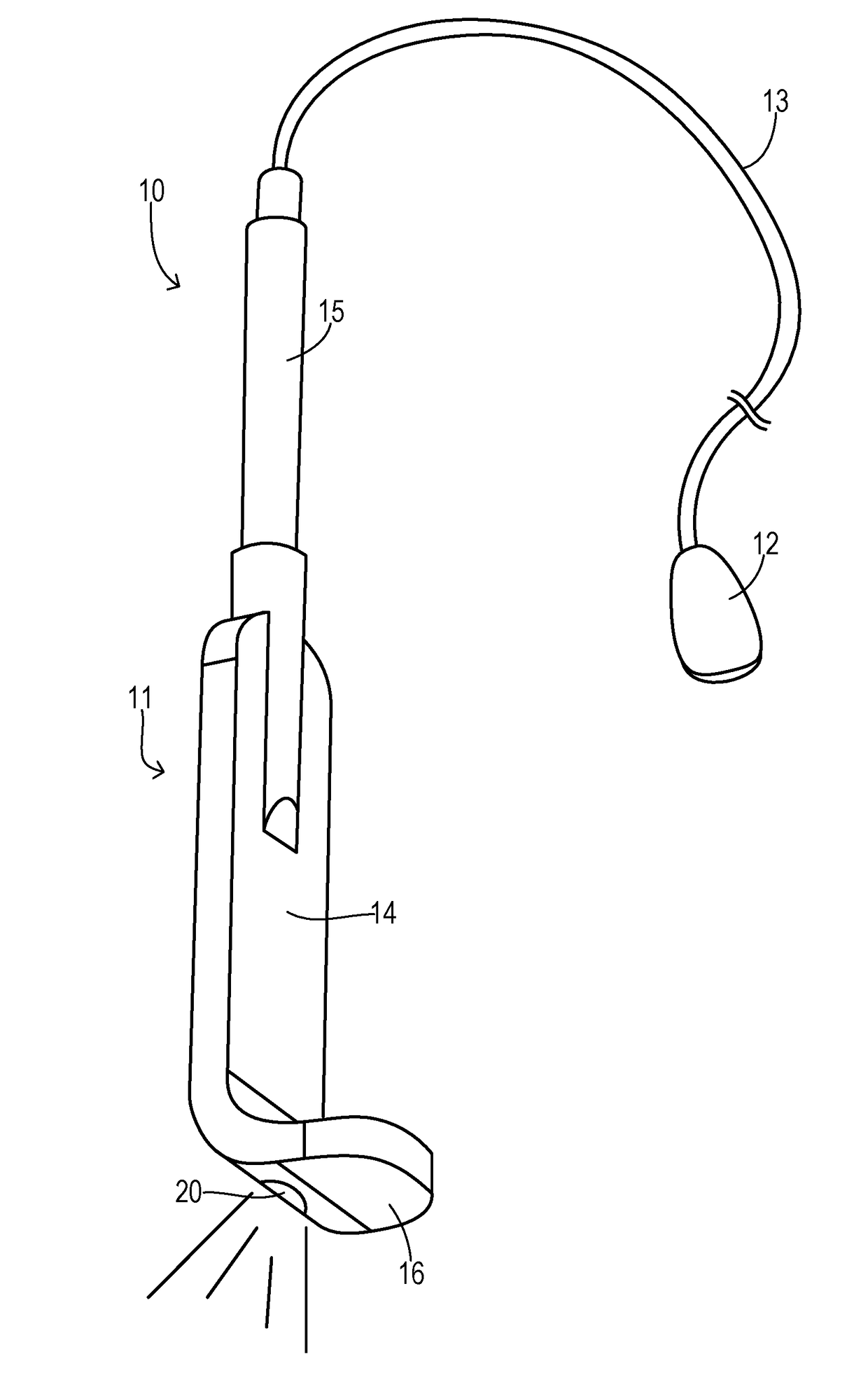 Minimally-invasive surgery tool with automatic lighting