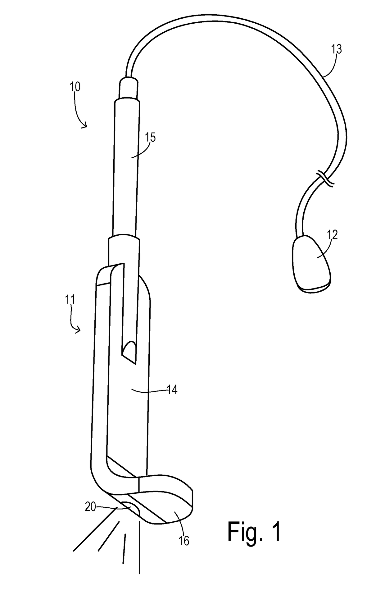 Minimally-invasive surgery tool with automatic lighting