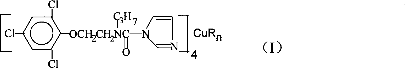 Bactericide composition with synergism