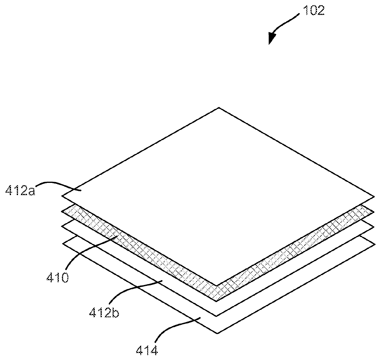 Flexible electronic fiber-reinforced composite materials