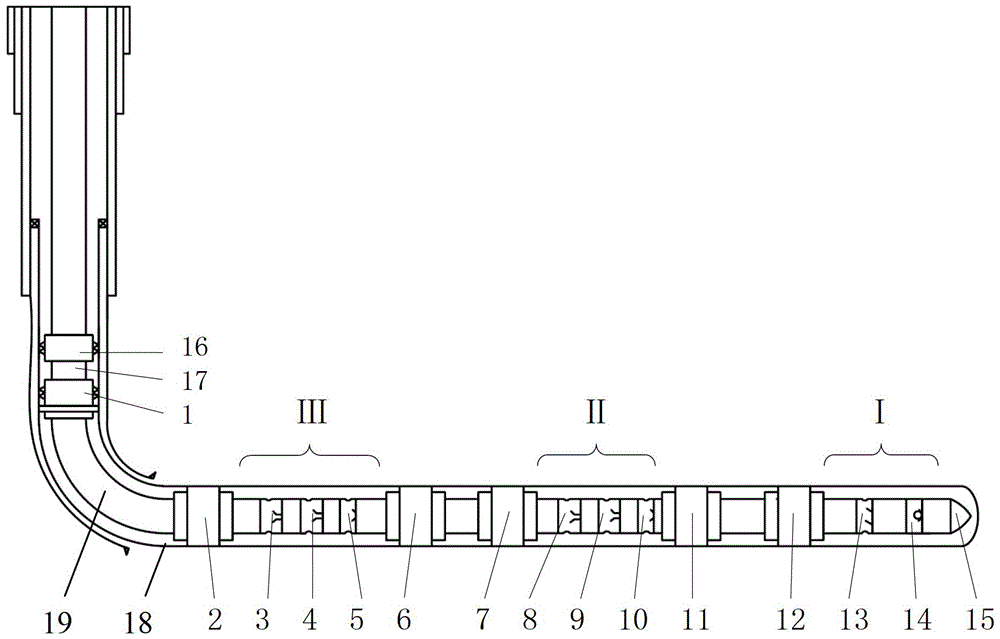 Open-hole horizontal well multi-cluster sliding sleeve staged fracturing string and fracturing method thereof