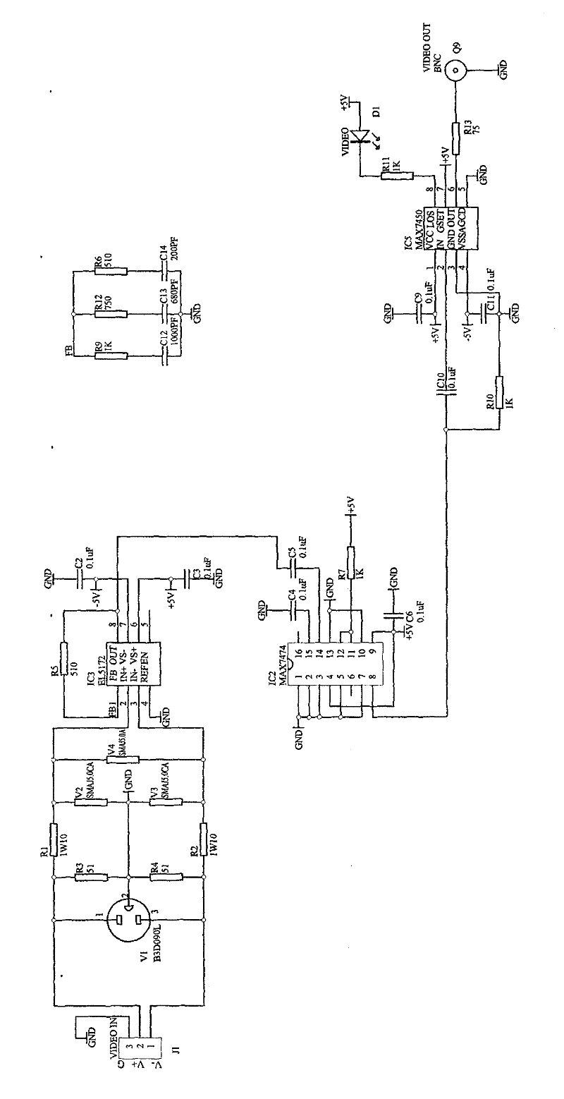 Self-adaptive video twisted-pair wire transmitter