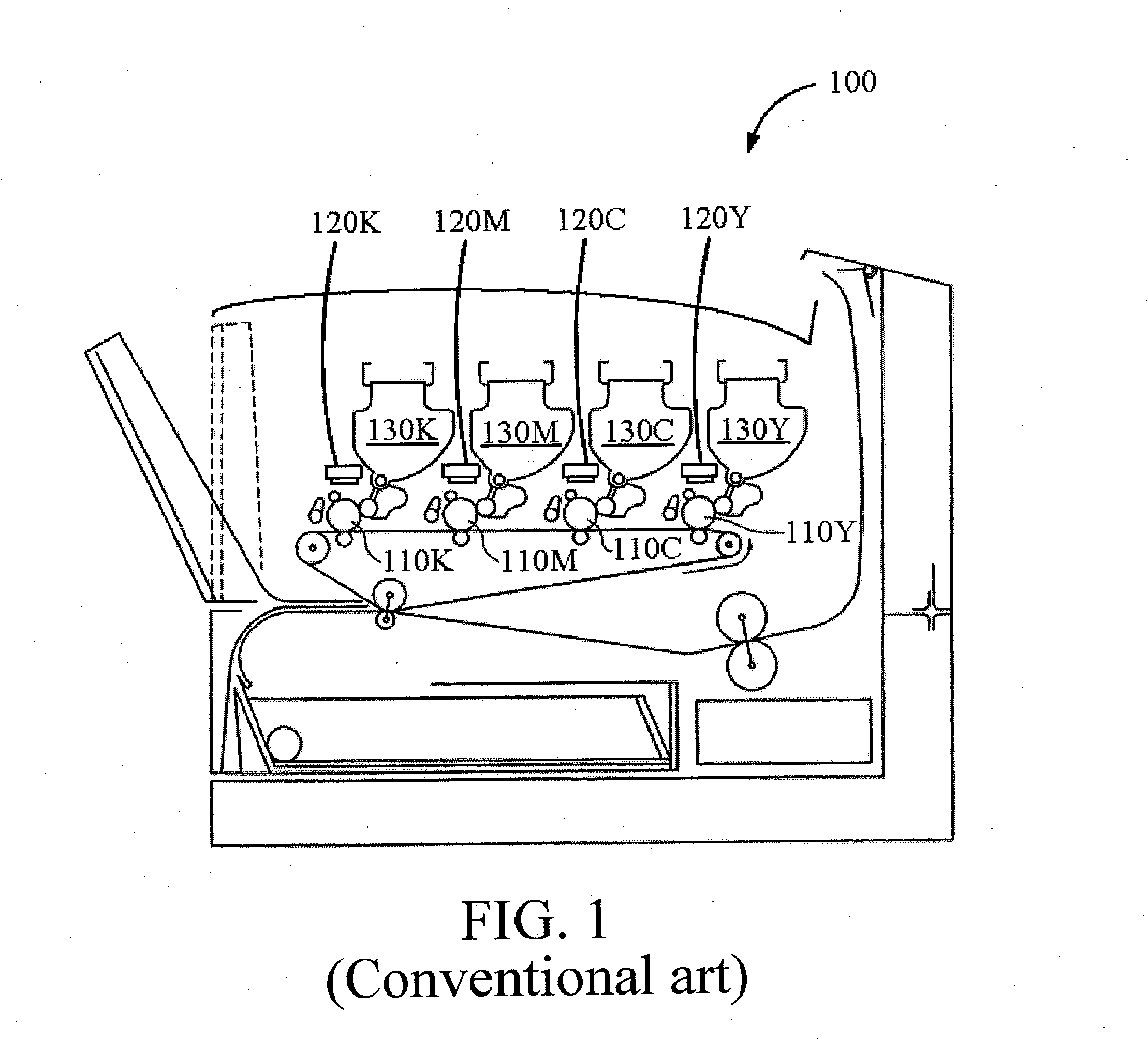 Light emitting diode array structure, and printing head and printing device thereof