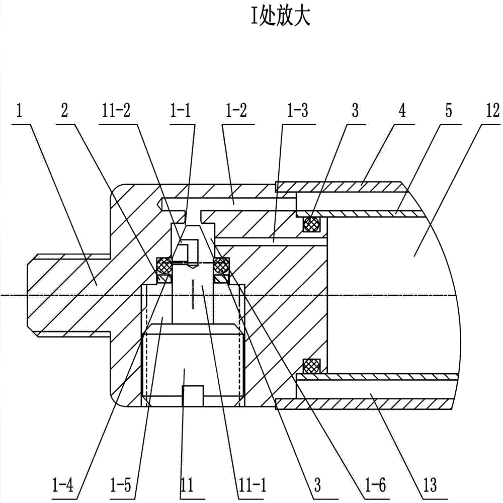 Stepless speed-governing gas spring