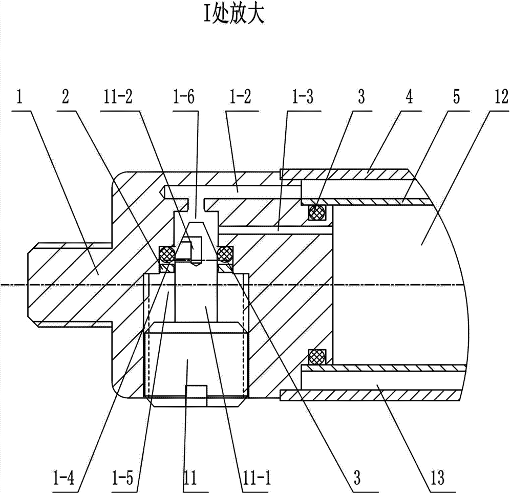 Stepless speed-governing gas spring