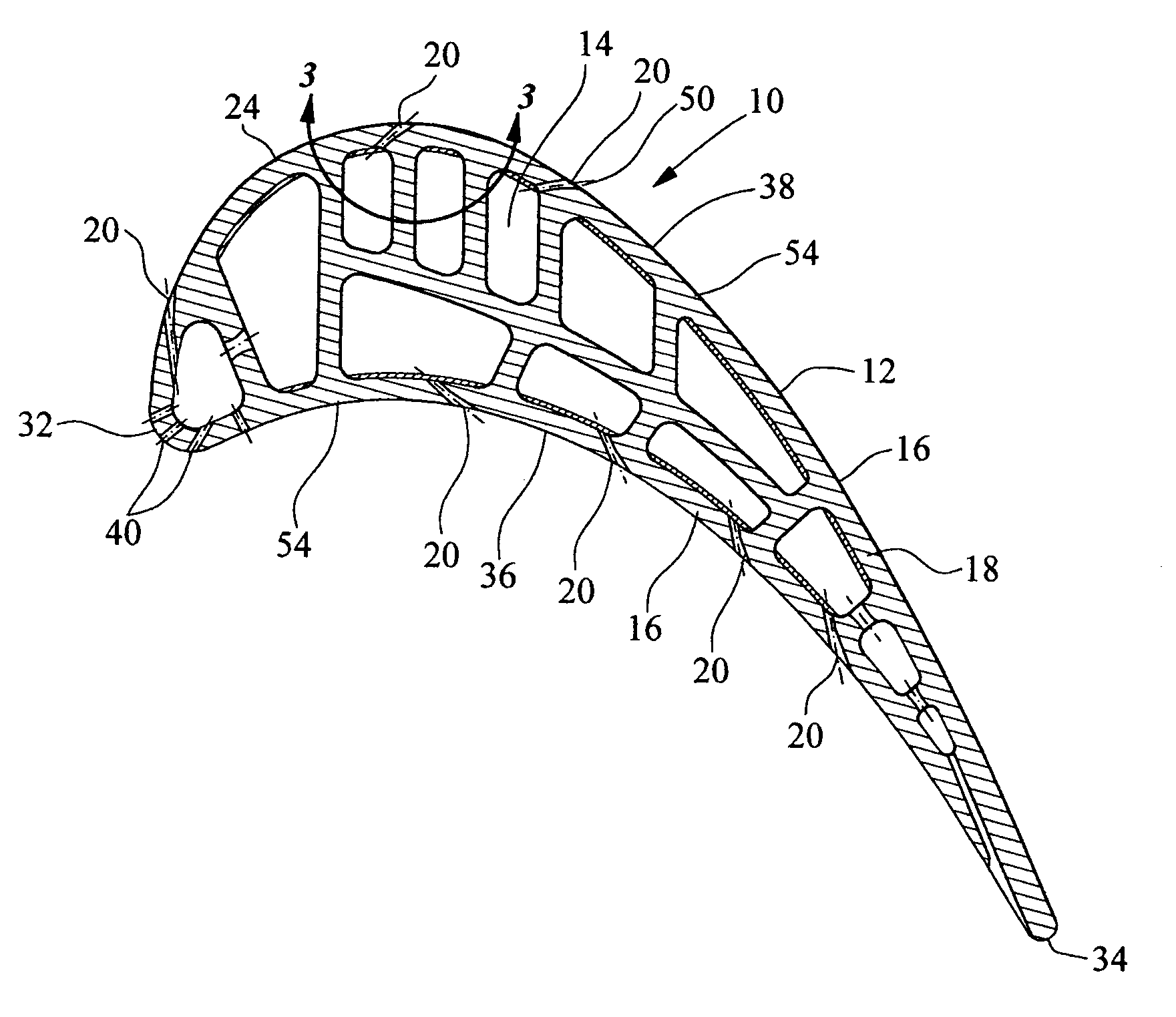 Turbine airfoil cooling system with elbowed, diffusion film cooling hole