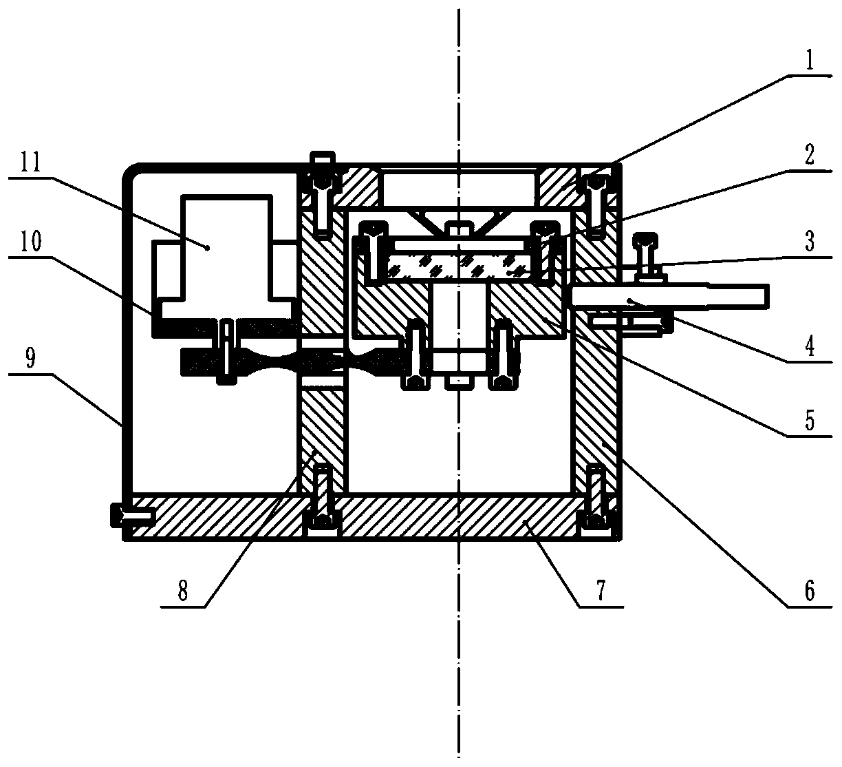 High-precision and high-stability pendulum mirror device suitable for space environment and working method thereof