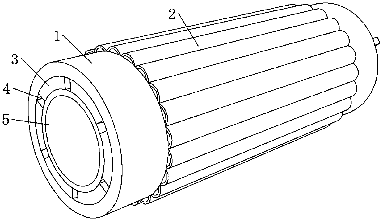 Cable for corrosive soil and matched installation process thereof