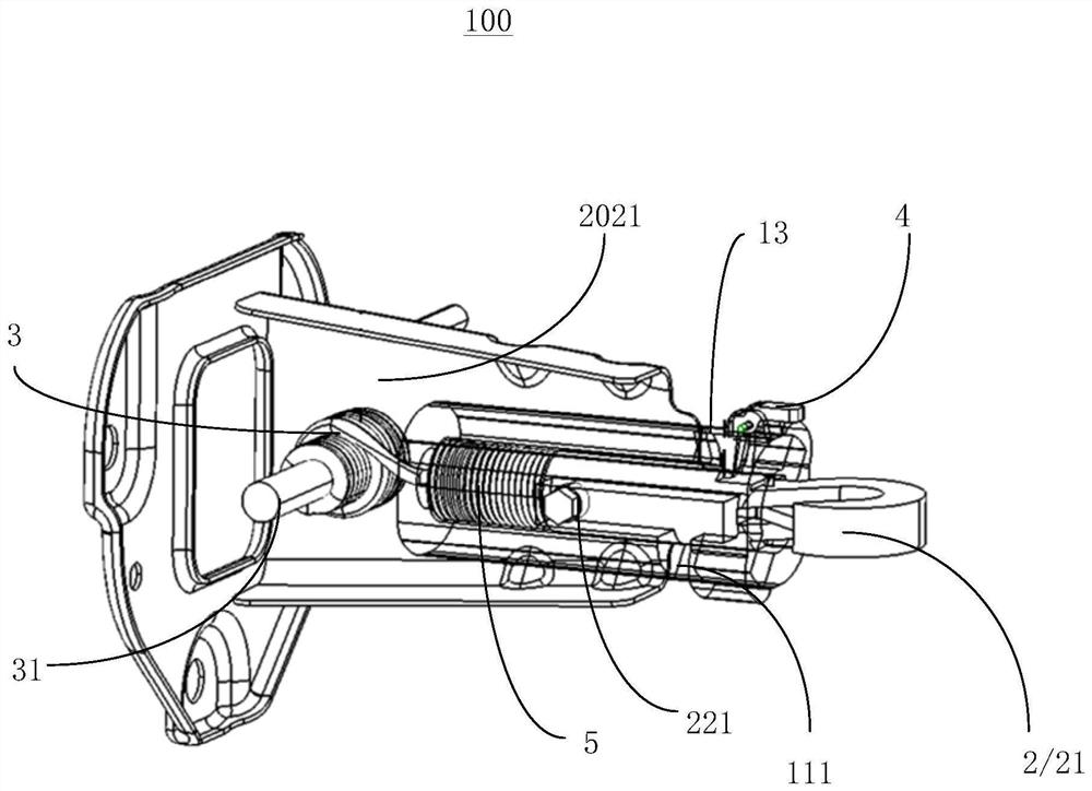 Automobile trailer structure and automobile