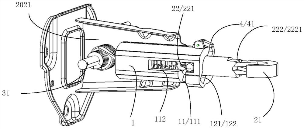 Automobile trailer structure and automobile