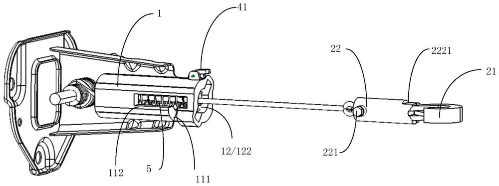 Automobile trailer structure and automobile