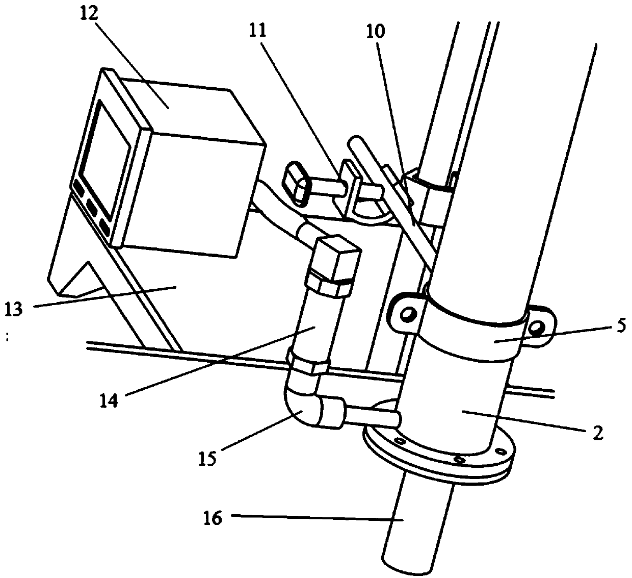 Porous metal support permeability testing device and surface cleaning device as well as porous metal support permeability testing method and surface cleaning method