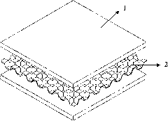 Novel fiber reinforced cellular board and preparation method thereof