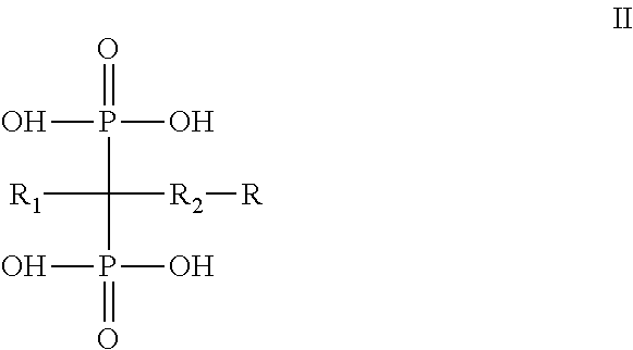 Diphosphonate compound and a method for preparing the same and an application of the same