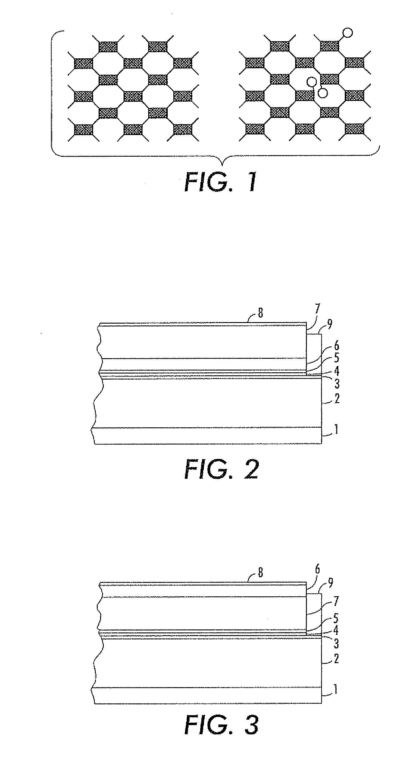 Capped structure organic film compositions